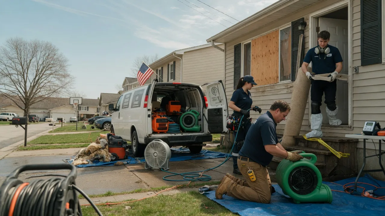 Water Damage Restoration in Middletown, VA near me